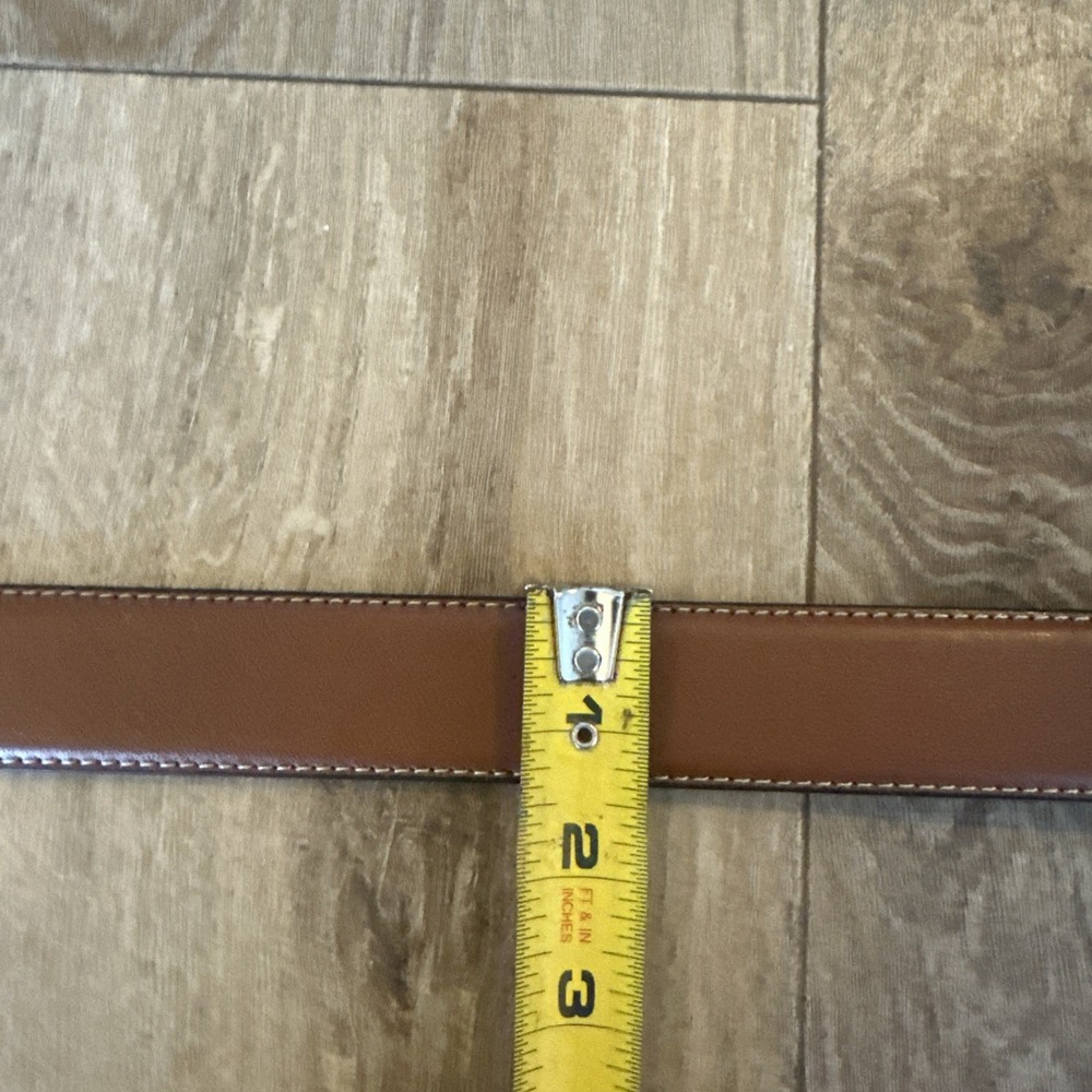 Steve Madden MEN'S Reversible BELT SIZE (L 38/40) Black/Brown Silver Buckle - Picture 2 of 5